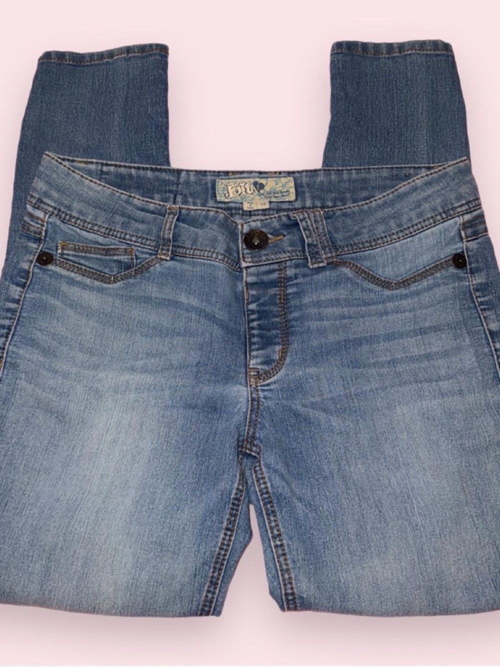 Jolt brand low-rise skinny denim jeans